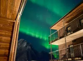 Modern apartment with balcony in the center of Svolvær