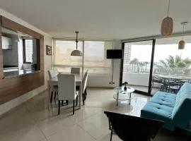 Beach front apartment,