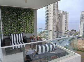 Costa Montemar Concón, acogedor depatamento, hotel en Concón
