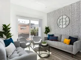 Enjoy Stylish 4BR Townhouse Sleeps 8 with Wi-Fi