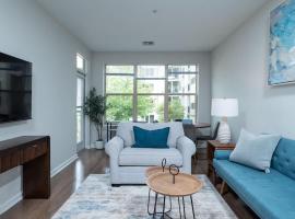 Central 1-BR Condo Assembly Row Gym & Pool Sleep 5، فندق في سومرفيل