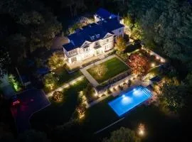 Lavish Boston Mansion Pool, Gardens, Games, Pond!