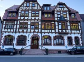 Hotel Zur Hallenburg、Kurort Steinbach-Hallenbergのホテル