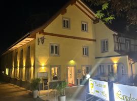 Gasthaus Sonne, posada u hoster&iacute;a en R&uuml;mmingen