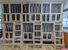 木製ぬくもりカプセル宿