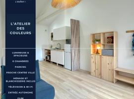 L'Atelier des Couleurs - T2 Neuf - plain-pied, hotel v destinaci Mont-de-Marsan
