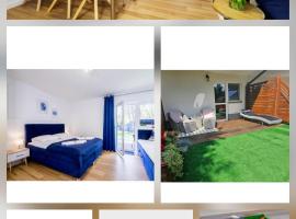 Apartament 3B Niebieskie Apartamenty z basenem krytym, odkrytym, salą zabaw, animacjami, hotel a Poddąbie