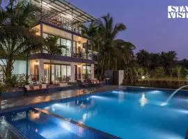 StayVista at Ocean Breeze with Bonfire & Pool