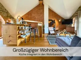 HexenburgbeiDresden 2 Zimmer Architektenwohnung mit eigener Sauna, Whirlwanne und Kamin - Nähe Sächsische Schweiz Dresden
