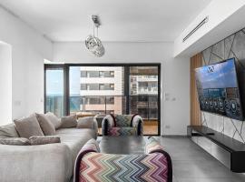 O&O Group - Luxury 4BR Tower w Panoramic Sea View, ξενοδοχείο σε Bat Yam