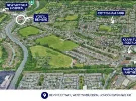 Weekly Deal - 2 Bedroom Apartment by Homestyles Hosts - Short Lets and Serviced Accommodation Wimbledon - Free WIFI & Free Parking