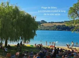 LAC CASA 60' Sixties-style flat with terrace overlooking the lake 300 m
