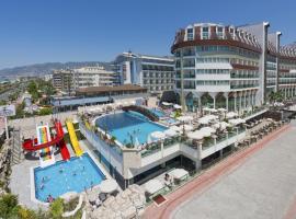 Asia Beach Resort & Spa Hotel, hotel com banheiras de hidromassagem em Alanya