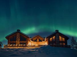 Brunbjörnen med bastu, brasa och social planlösning i Idre Bergsby โรงแรมในอิเดร