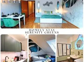 HOMELY STAY Serenity Greens - Stylisch Studio-Apartment with kitchen - 15 min from Oktoberfest -pet friendly