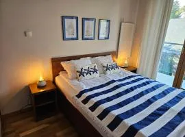 Morska Ballada apartament 43m2 przy morzu, garaż, basen, sauny