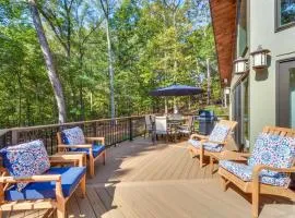 Secluded Lake Lanier Cabin with Game Area