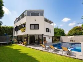 Casa Luan, Pool & Amenities in Sumiya, Morelos