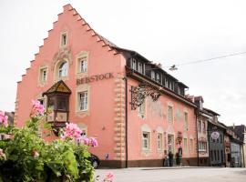 Landgasthof Hotel Rebstock, hotell Stühlingenis