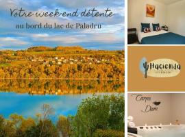 L'HACIENDA DUO a romantic getaway with a private spa, hotel in Charavines