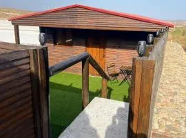 Escapada romántica, cabaña privada con sauna