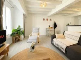 Grace Even's Loft - Charme Médiéval & Confort Moderne - Wi-Fi Fibre, Netflix & Cuisine Équipée - Séjour Idéal en Duo ou Solo