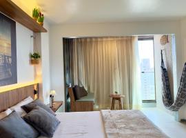 Studio novo de alto padr&atilde;o na Beira Mar: Fortaleza şehrinde bir onsenli tesis