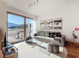 Laax Alpine Lodge by Quokka 360 - terrace with magnificent mountain views