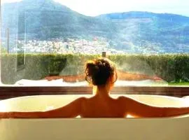 Casa nueva en Vigo Rural Mos con Jacuzzi y chimenea