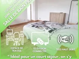 Le petit Château Avesnois - Studio pour 2 personnes - Cuisine Partagée