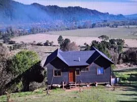 Cabañas Rio Tolten, con tinaja, sendero, actividades