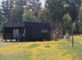 Cabaña Matanzas tinaja privada vista al bosque