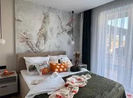 Willa Zięba & SPA Domek Apartamenty nad Zalewem z Basenem, Jacuzzi i Sauną