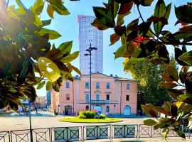 The Central Rock Inn camere con bagno privato self check in, habitación en casa particular en Piacenza