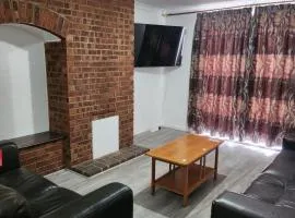 5 minutes from station and 1 minute to A13