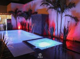 Aldea Express, отель с гидромассажными ваннами в городе Сан-Хуан-Теотиуакан