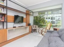 Apartamento Climatizado com Garagem e Wi-Fi