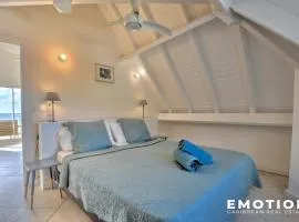 Deux pièces sur la belle plage de Grand Case