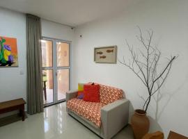 Apartamento com jardim em condomínio resort，位于帕纳米林的酒店