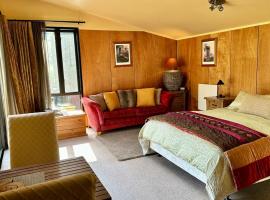 Hawkshead Boutique Studio & Gardens, lejlighed i Makarora