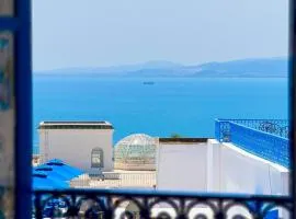 Dar El Aalia Sea View Stay in Iconic Sidi Bou Saïd