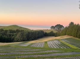Sea & Mountain Views Retreat on Rosemary Farm, Hotel in Waihi