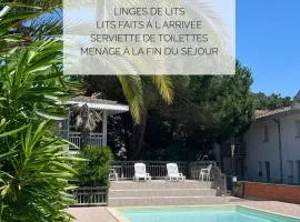 Joli duplex 5 pers avec piscine - Cap Ferret
