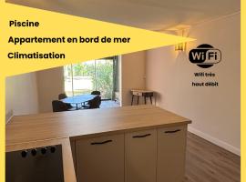 Ti Caz Lagon I T2 I piscine Front de mer Hermitage, overnatningssted med k&oslash;kken i Saint-Paul