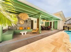 VILLA EMERAUDE - A 200m du magnifique lagon de l'Hermitage à ST GILLES LES BAINS - Villa 3 chambres avec piscine