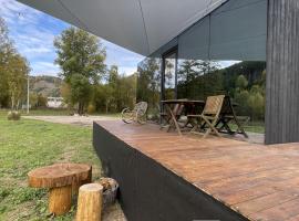 Quiet Anomaly Glamping Forest & Wellness Retreat Adults Only, campsite in Březová