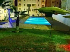 Dar Salma Pearl of Atlantic Parking gratuit Wifi fibre optique Netflix airport entrée autonome 3 Piscines en saisons 2 chambres