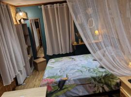 Studio accueillant à La Plaine-des-Palmistes, 15 m², hotel in Bras des Calumets