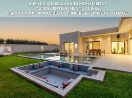 Villa Milabel - Piscine et jardin Privée Sans vis-à-vis Wifi HD