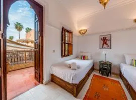 Riad L'Alchimiste, Petits-déjeuners et vue panoramique
